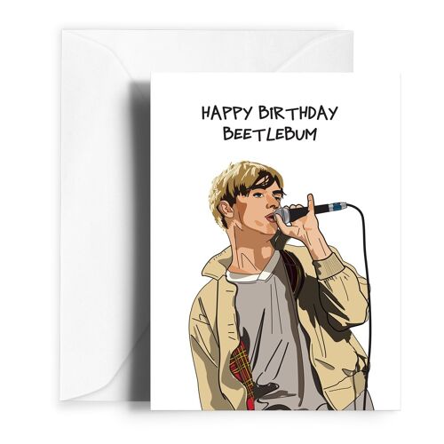 Blur Greetings Card