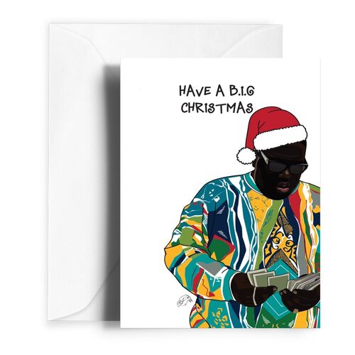 Biggie Smalls Christmas Card