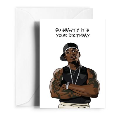 50 Cent Greetings Card