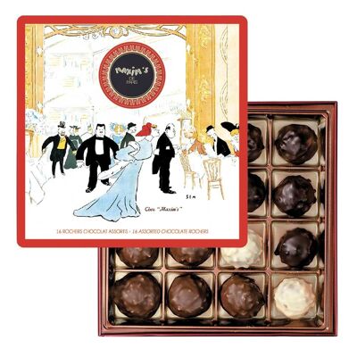 Scatola da 16 Rochers assortiti - Maxim's de Paris