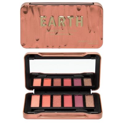 Earth mini makeup palette - 6 colors - 7 g - Magic Studio