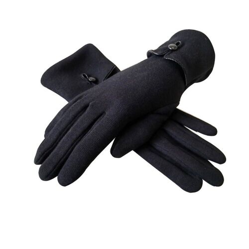 Kelcie Cuff Button Gloves