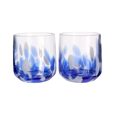 Verres VERSO S/2 30CL Bleu MC120015