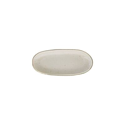 BREEZY Oval Dish 15 Latte MC130190