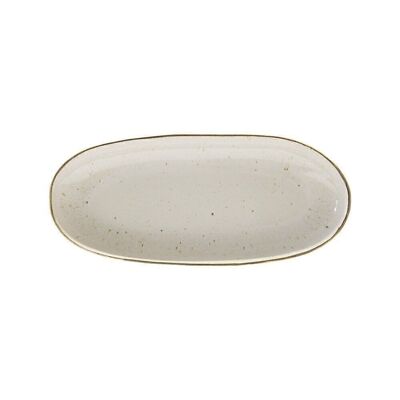 BREEZY Oval Dish 24 Latte MC130191
