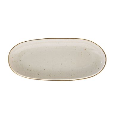 BREEZY Oval Dish 34 Latte MC130192