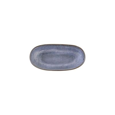 BREEZY Oval Platter 15 BLUE Ind. MC130270