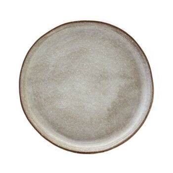 BREEZY Assiette Plate Ø29 GRIS Ind. MC130274