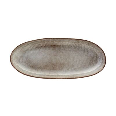 BREEZY Oval Platter 34 GRAY Ind. MC130288