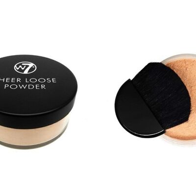 SheerLoose W7 Loose Powder - Biscuit