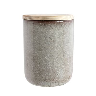 GRAIN Kitchen Jar (L) 1,5L/H17 GRAY Ind. MC130928