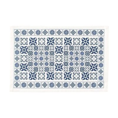 ATLANTICA S/2 Blue Tile Tablecloths [GB] MC170203