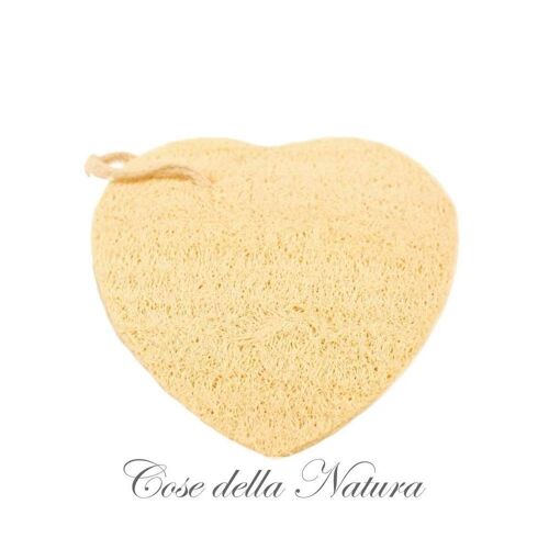 Pad Cuore in Loofah