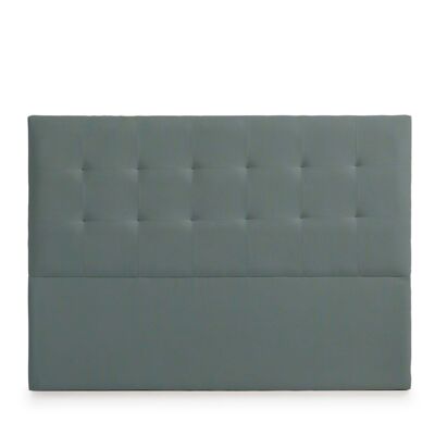 UPHOLSTERED HEADBOARD ATENEA ACULINE - GREEN GRAY