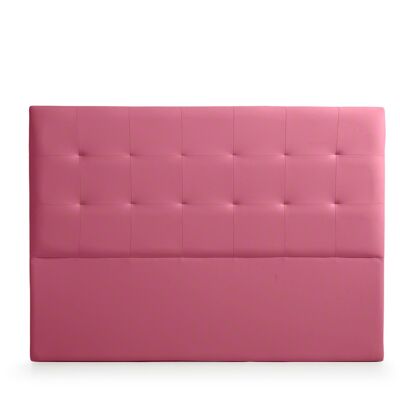 UPHOLSTERED HEADBOARD ATENEA Faux Leather - PINK