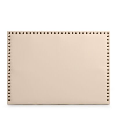 GEPOLSTERTES KOPFTEIL AUS LEDER MODENA DUO - BEIGE