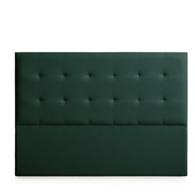 UPHOLSTERED HEADBOARD ASTORIA Faux Leather - GREEN