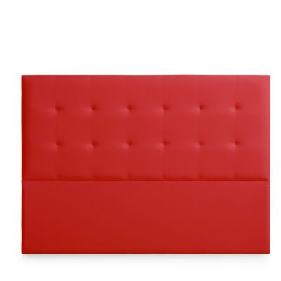 UPHOLSTERED HEADBOARD ASTORIA Faux Leather - RED