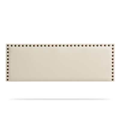 MODENA UPHOLSTERED HEADBOARD FAUX LEATHER - OFF WHITE