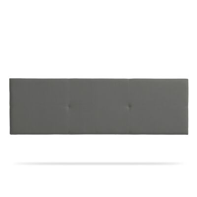 UPHOLSTERED HEADBOARD ALMA ACULINE - DARK GRAY