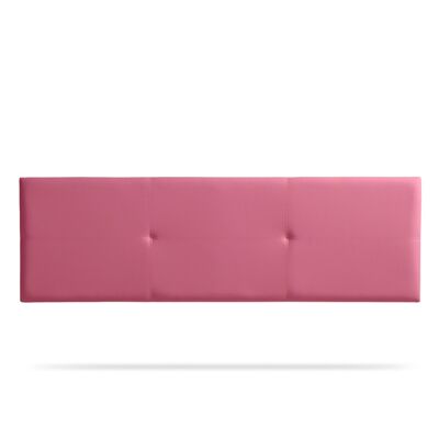 UPHOLSTERED HEADBOARD ALMA Faux Leather - PINK