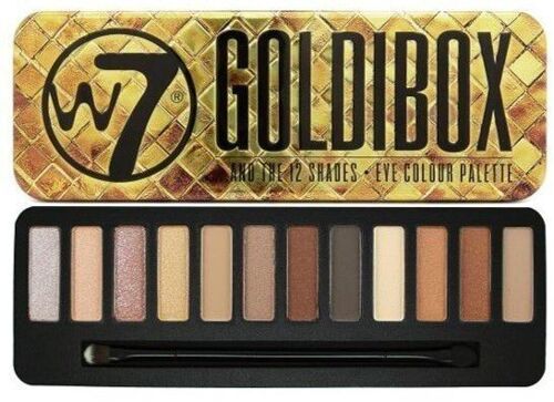 Palette de maquillage 12 couleurs Goldibox W7