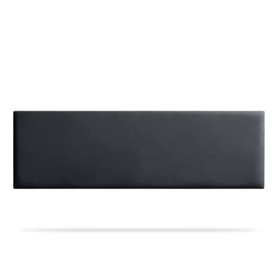 NOVA UPHOLSTERED HEADBOARD FEATHER LEATHER - ANTHRACITE