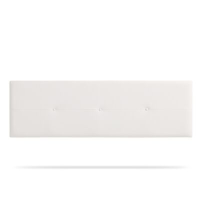 UPHOLSTERED HEADBOARD NAPOLI LEATHER - WHITE