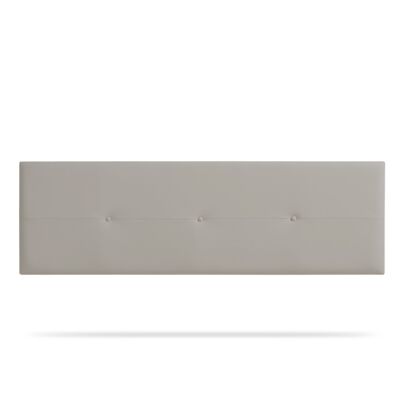 NAPOLI UPHOLSTERY UPHOLSTERED HEADBOARD - LIGHT GRAY