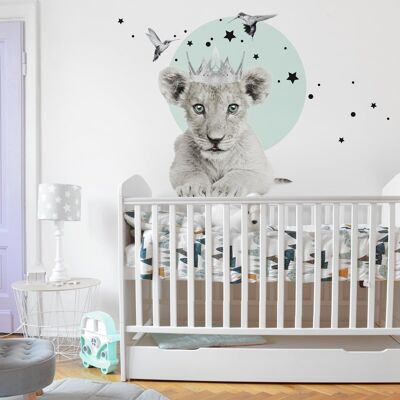 Sticker Mural Petit Lion