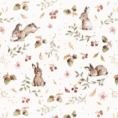 Happy Rabbits Wallpaper