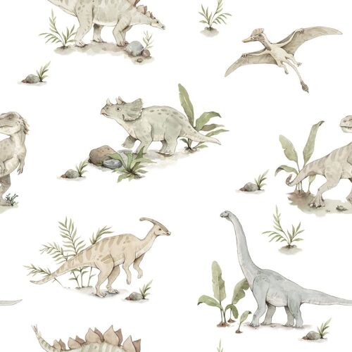 Happy Dinos Wallpaper