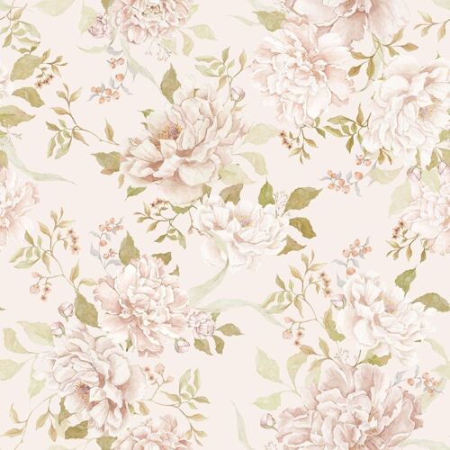 Floral Romantism Wallpaper