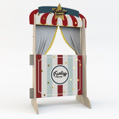 Fantasy Popcorn Shop Toy And Bookstand In One