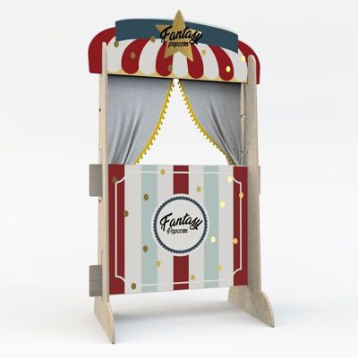 Fantasy Popcorn Shop Toy And Bookstand In One