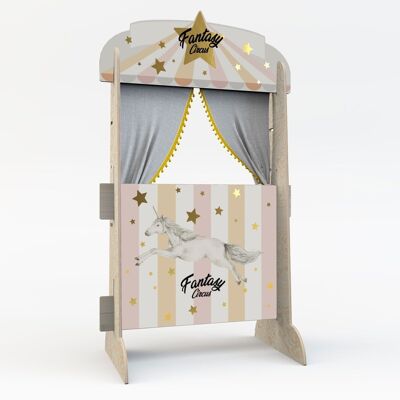 Fantasy Circus Pink Toy And Bookstand In One