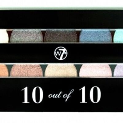 Palette 10 out of 10 W7 - Perfect 10 - Smoky W7