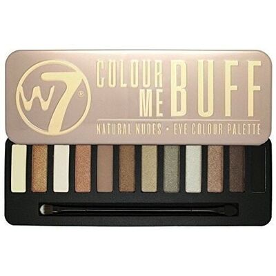 In the Buff 12-color makeup palette - W7