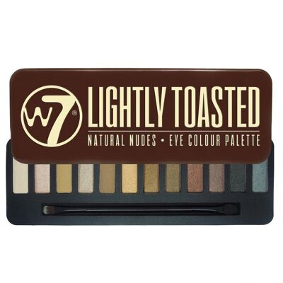 In the Buff Lightly toasted 12-color makeup palette - W7