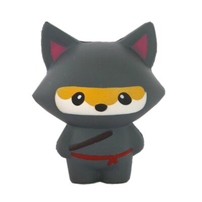 Großer Stressabbau-Squishy – Ninja-Katze (240127)
