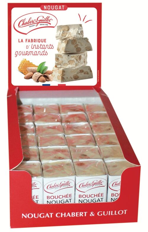 NOUGAT TENDRE PRESENTOIR 24 BOUCHEES 30g