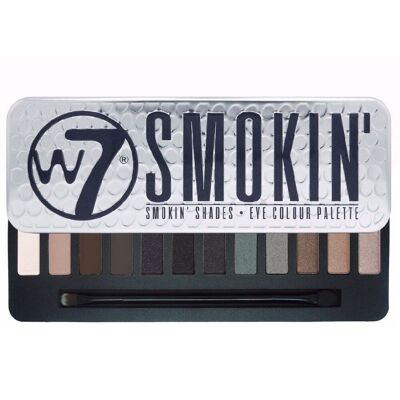 Smokin W7 12-color makeup palette