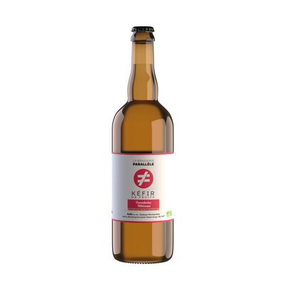 Kéfir de fruits La Brasserie Parallèle - Framboise-Hibiscus 1x75cl