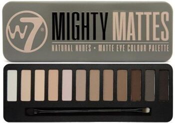 Palette de maquillage 12 couleurs Mighty Mattes Palette - W7 1