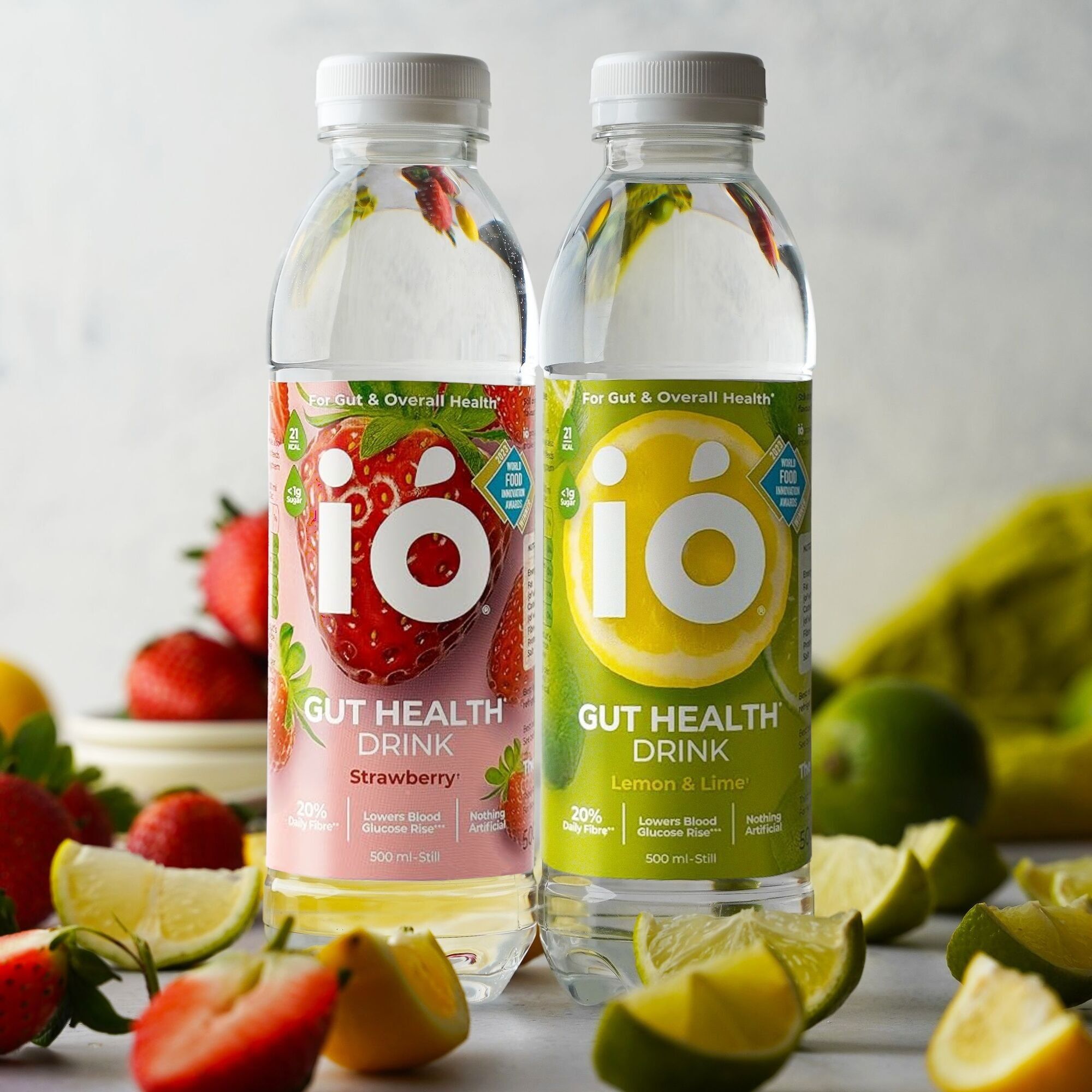 ió - Darmgesundheitsgetränk - gemischte Geschmacksrichtungen (12 x 500ml)