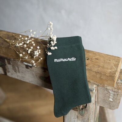 Embroidered socks - Mamounette