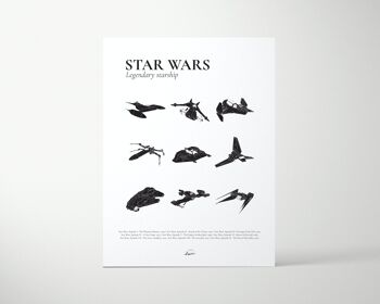 Affiche "Star Wars" 30x40cm 2