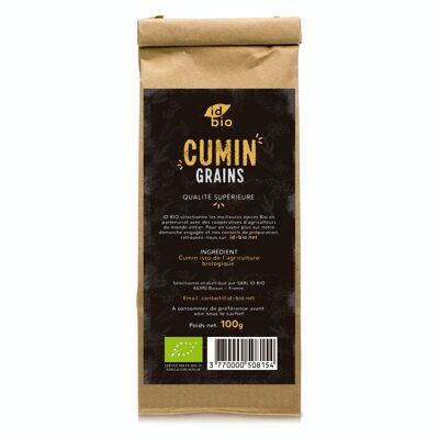 Cumino biologico in grani 100g