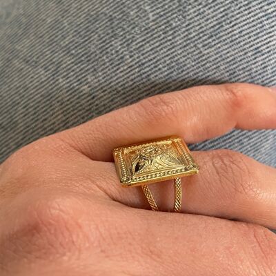 anillo de oro Thaïs