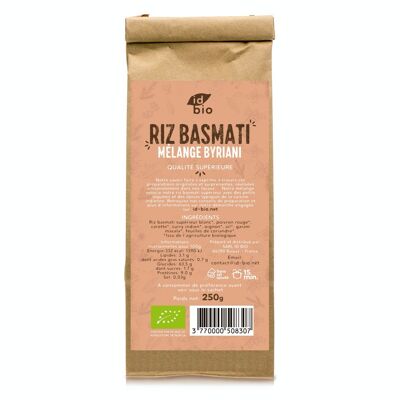 Mezcla Bio Byriani 250g